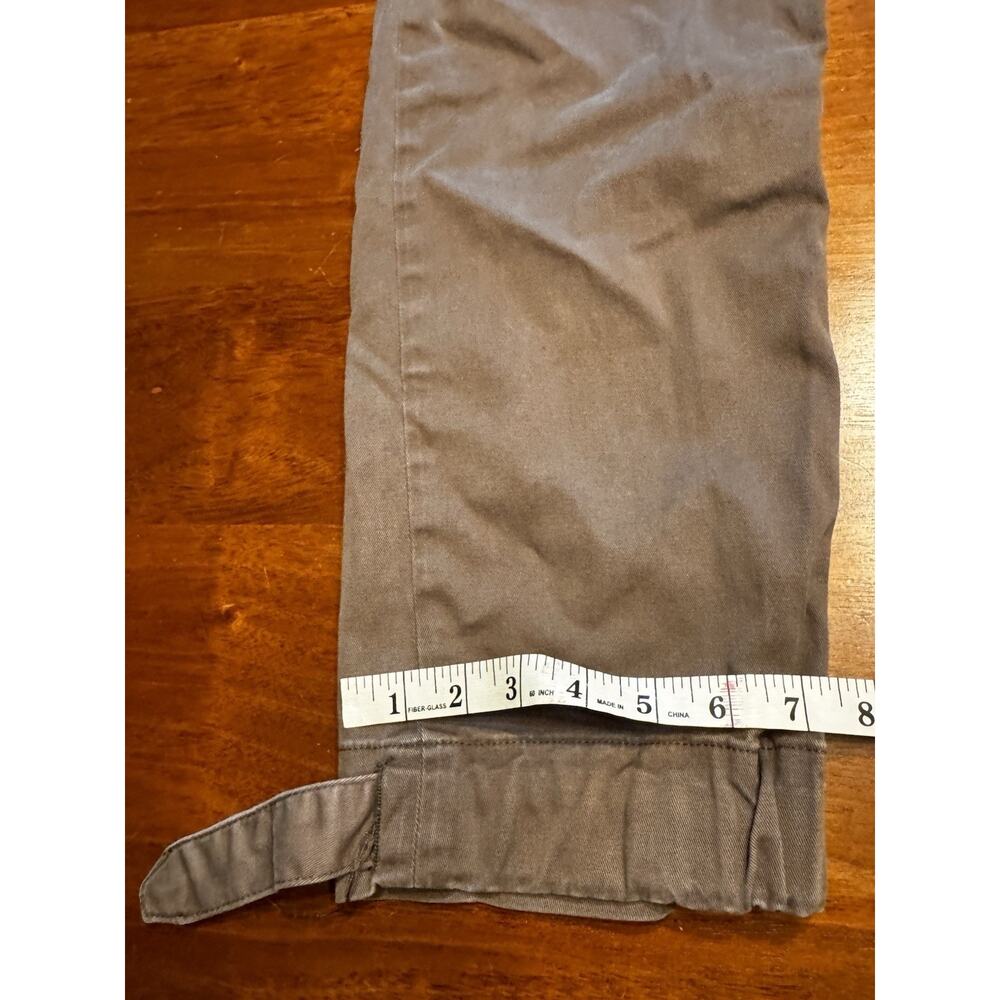 38 X 30 Du/er Live Free Adventure Pants Gray Stretch Snap Cuff Cargo - Picture 4 of 10